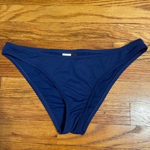 ^La Blanca Navy Bikini Bottom - Size 10